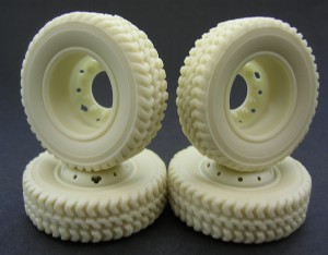 KFS 1/24 分離式 TQ80胎 驅動輪組 全樹脂 